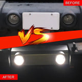 Firebug 4 Inch LED Fog Light Pair for  Wrangler 97-16, TJ, LJ & Unlimited