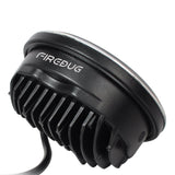 Firebug 5 3/4 Inch 4D Round Led Headlight for Harley Davidson