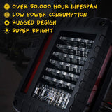 Firebug  Taillights Assembly Tail Lights withTurn Signal & Back Up Rear TailLights for 2007-2018Jk Wrangler JK JKU