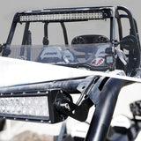 Firebug  30" - 32" Upper LED Light Bar Mount Brackets for UTV 2014-2019 Polaris RZR XP1000 & 2015-2018 RZR 900 S900 S1000 EPS Models with Stock Roll Cage Only