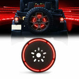 Spare Tire Third Brake Light LED Wheel Ring Light for Jeep Wrangler 2007-2017